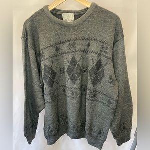Argyle Crew Neck